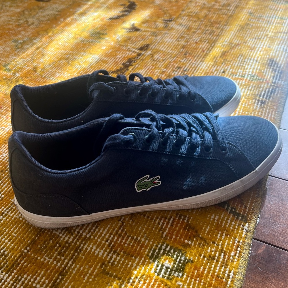 Lacoste canvas sneakers